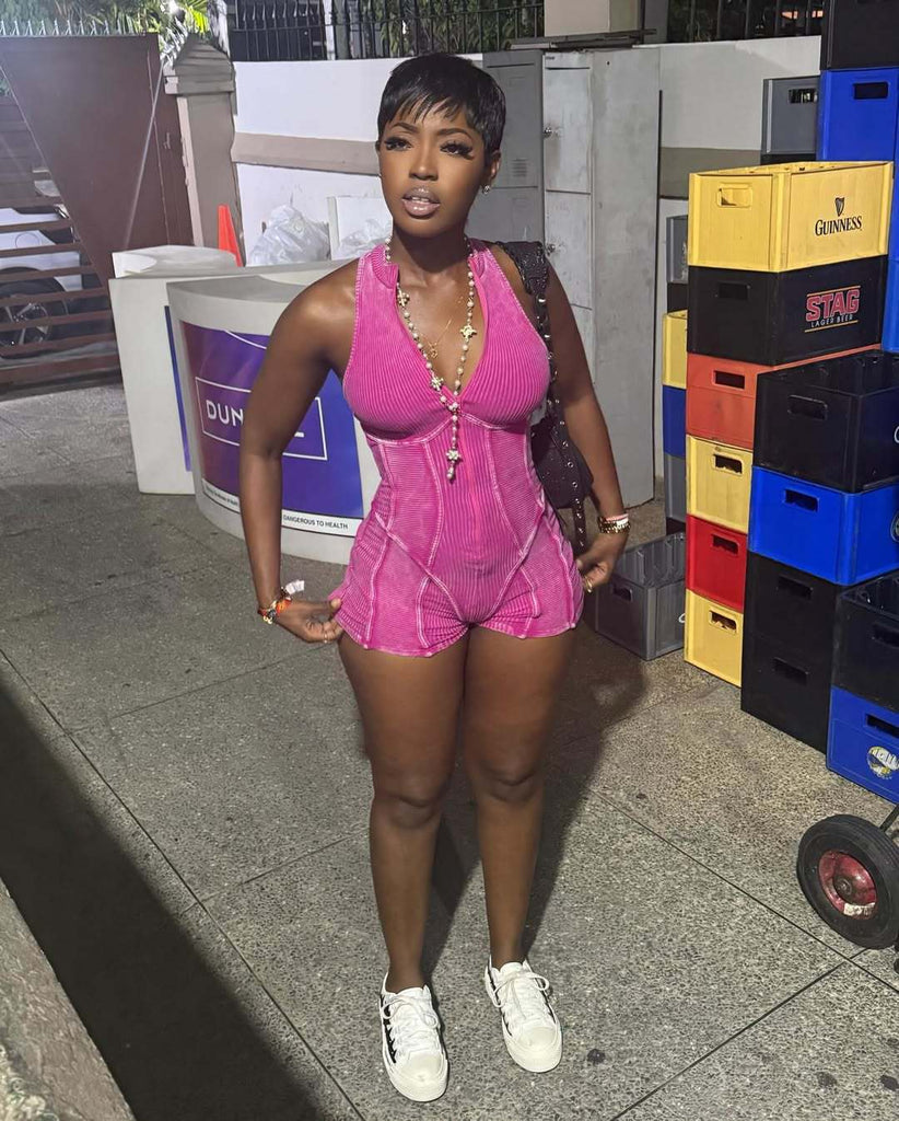 Women Casual Sexy Zipper Jumpsuit