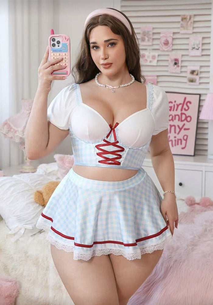 Women Uniform Student Role-Playing Sexy Lingerie