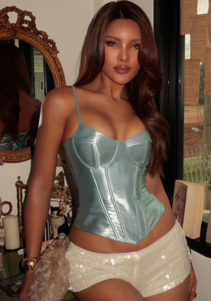 Women Sexy Waist-cinching Strap Top