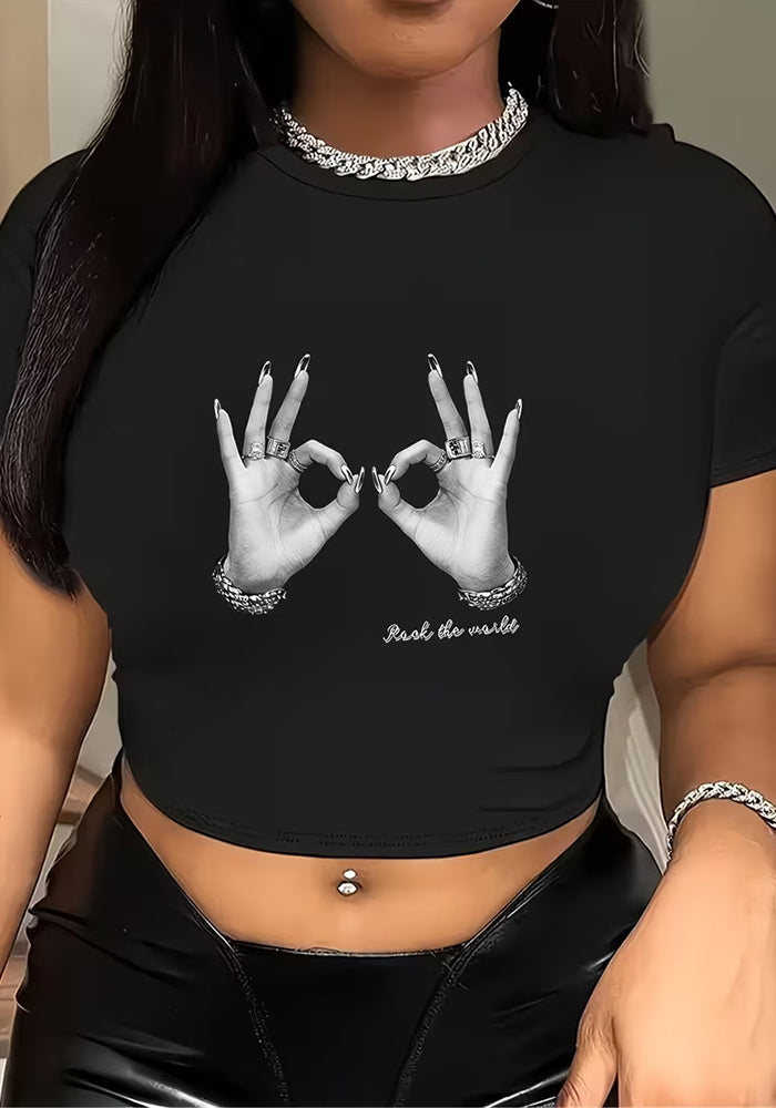 Printed T-Shirt Top for Casual Everyday Wear