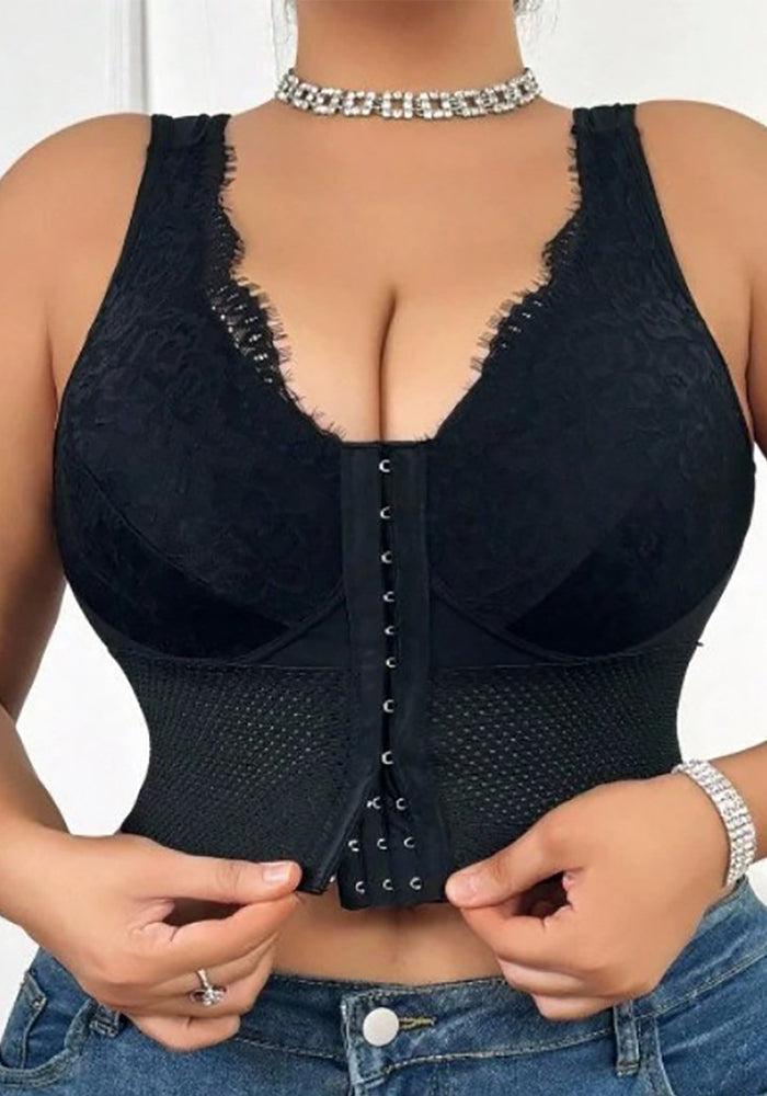 Hollow-Out Tank Top Shapewear for Casual Support
