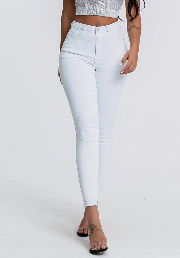 Straight Leg Denim Long Pants for Casual Streetwear