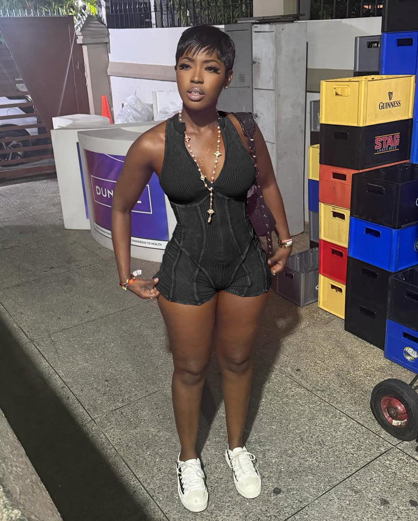 Women Casual Sexy Zipper Jumpsuit